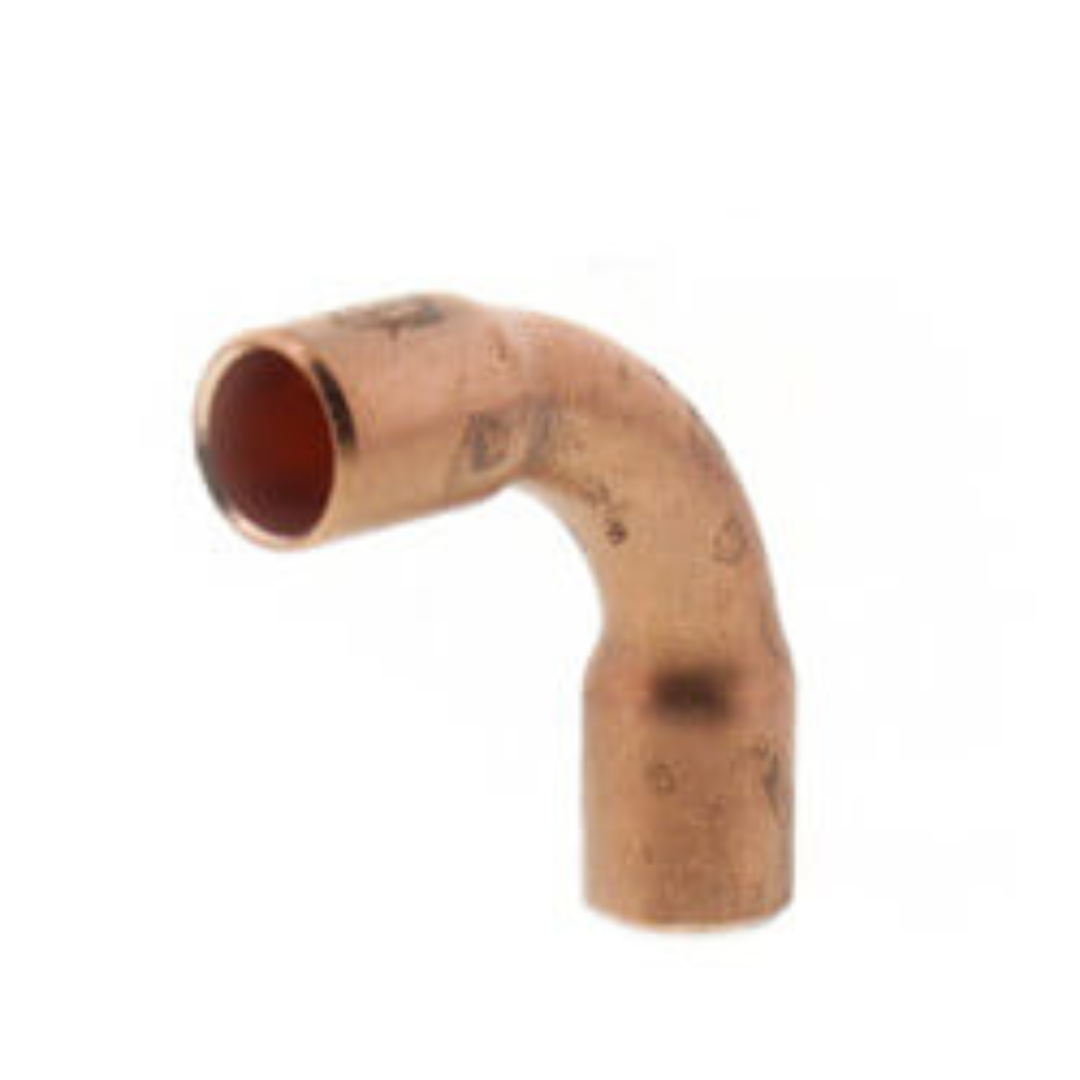1/4" OD ACR Copper 90° Long Turn Elbow