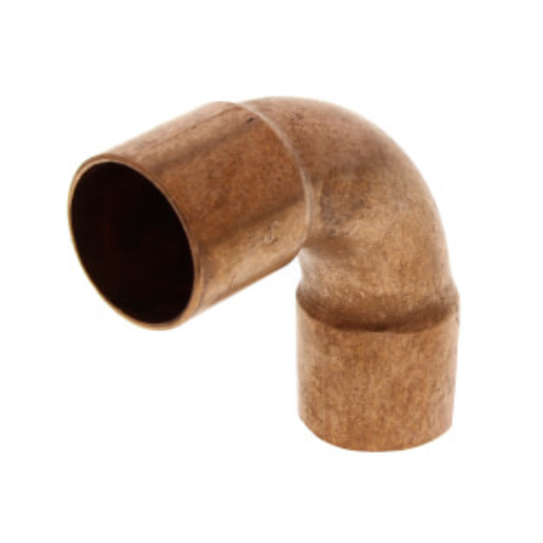 7/8" OD ACR Copper 90° Long Turn Elbow