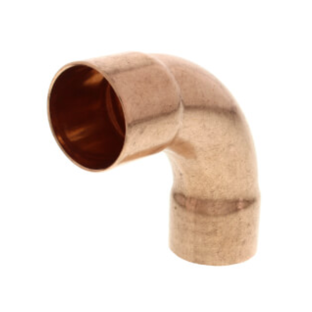 1-5/8" OD ACR Copper 90° Long Turn Elbow