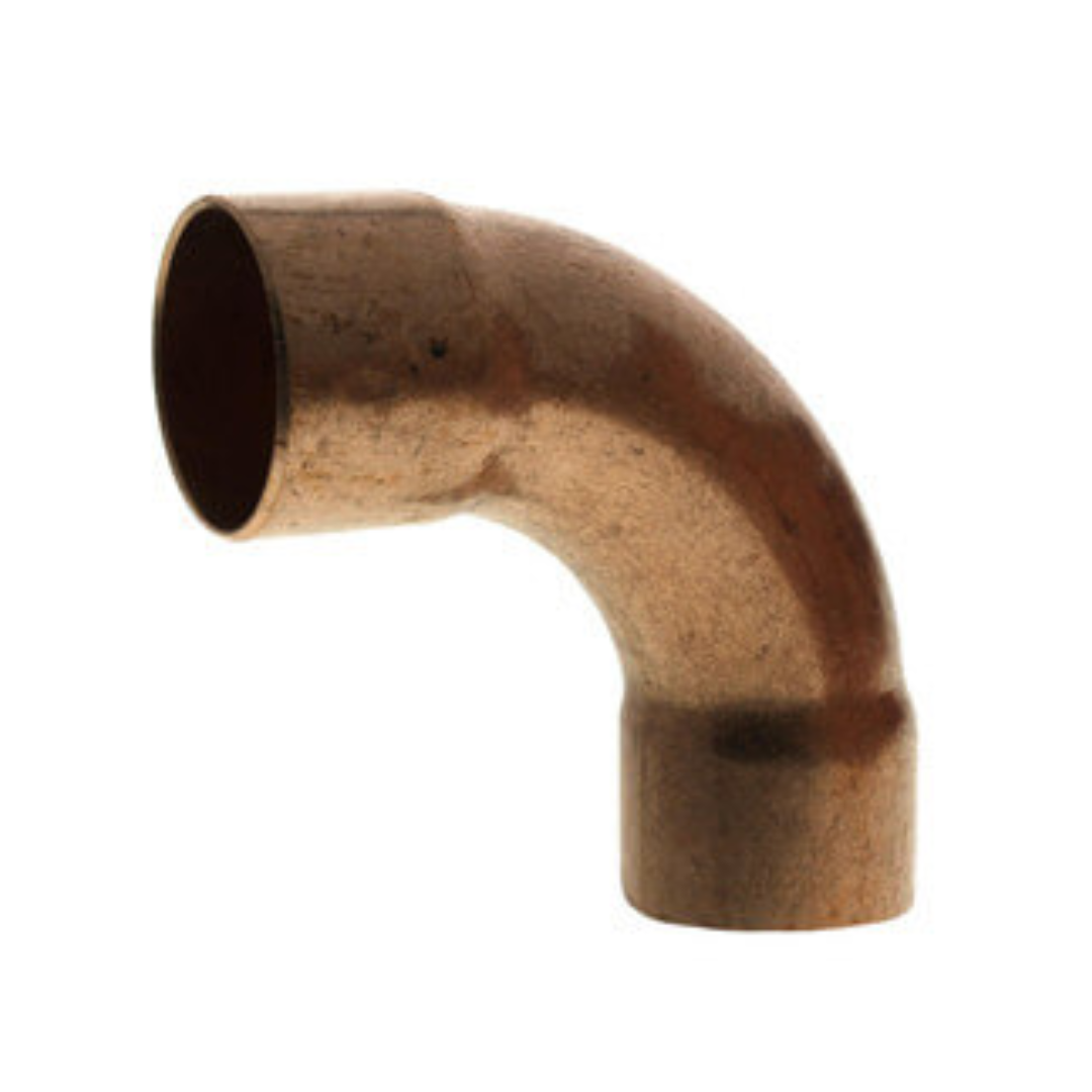 1-3/8" OD ACR Copper 90° Long Turn Elbow