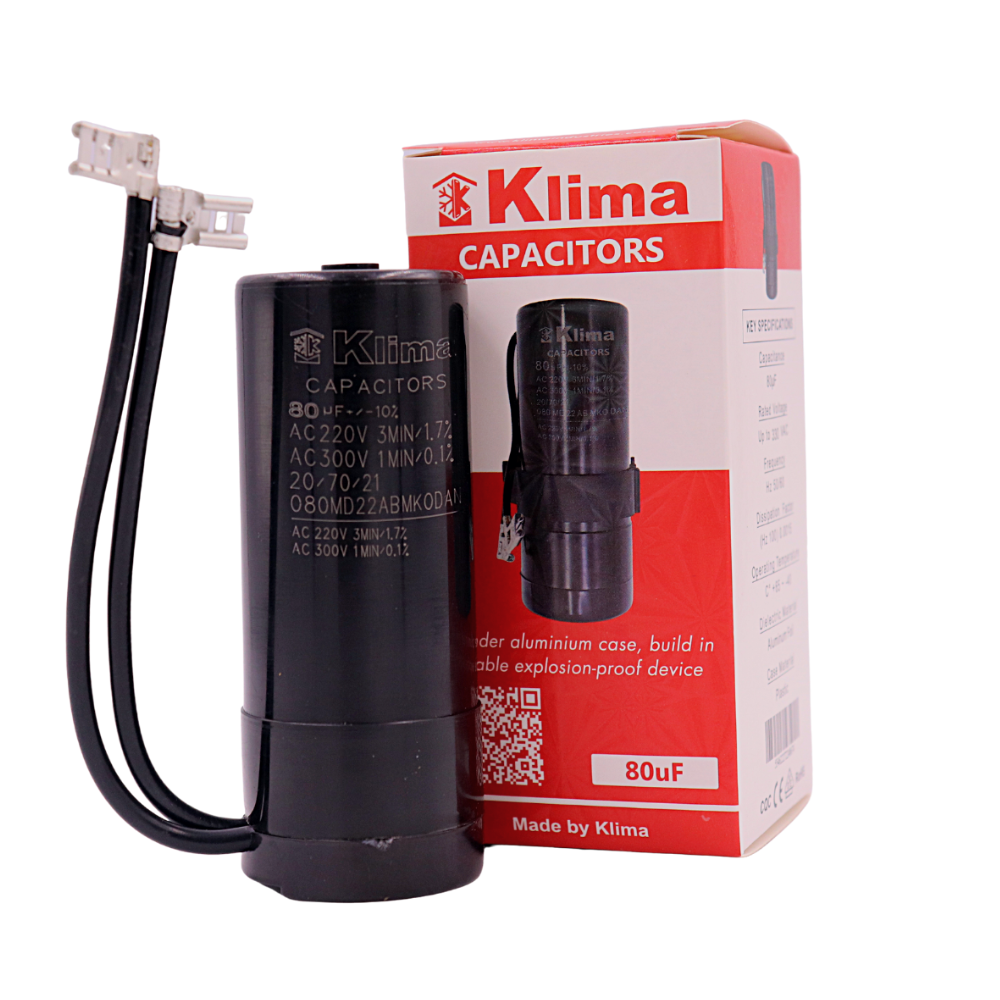 Klima Starting Capacitor 80µF
