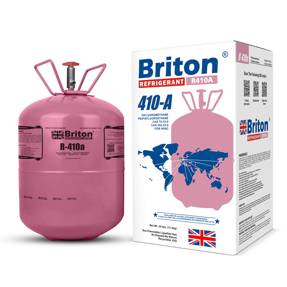 Briton Refrigerant Gas R410a 11.3kgs United Kingdom